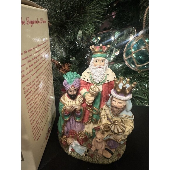 Vintage 1995 The International Santa Claus Collection The Three Magi Spain EUC - Picture 2 of 8